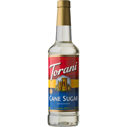 Torani Cane Sugar Sweetener 750ml TCANE