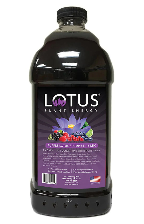 Purple Lotus Plant-Based Energy
