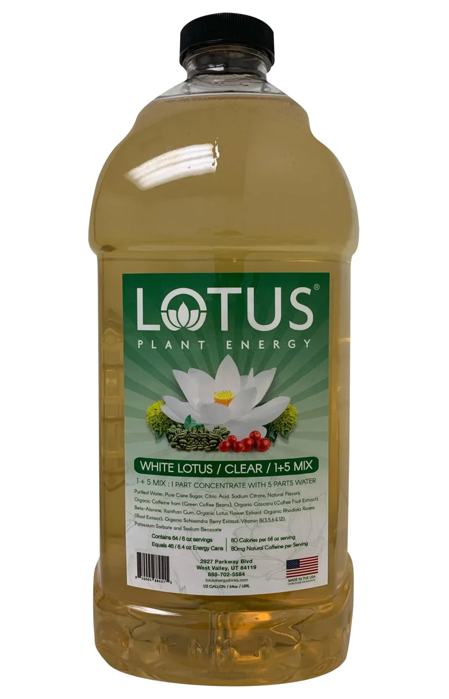 White Lotus Plant-Based Energy