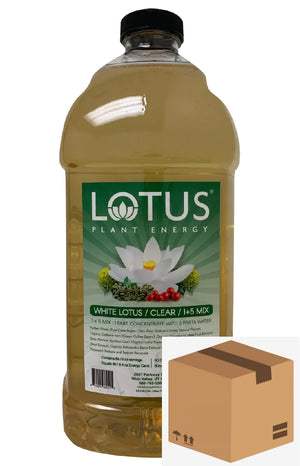 White Lotus Plant-Based Energy <B>Case Qty 6</B>