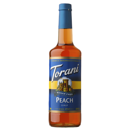 Torani Sugar-Free Peach T737SF 1 LITER