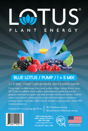 Blue Lotus Plant-Based Energy