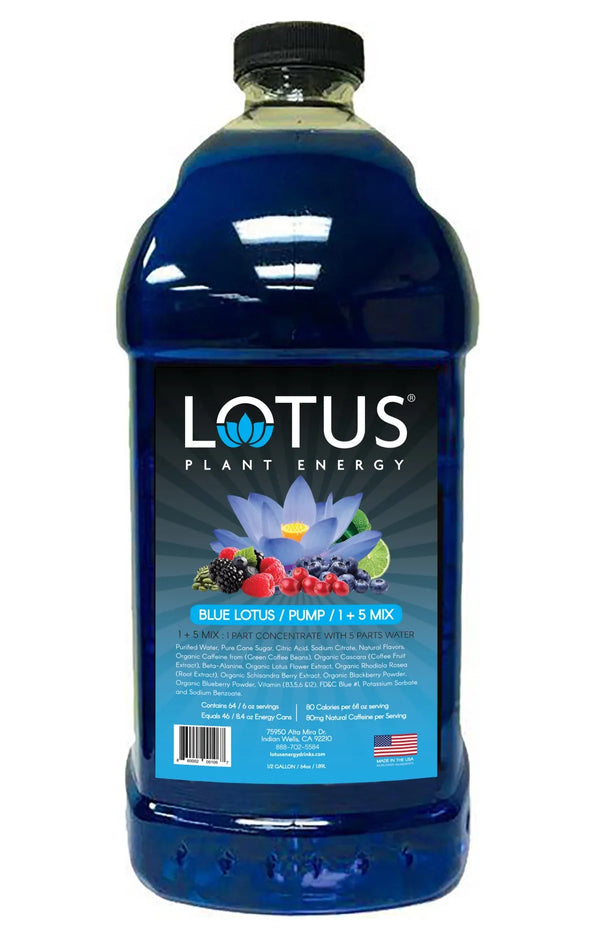 Blue Lotus Plant-Based Energy