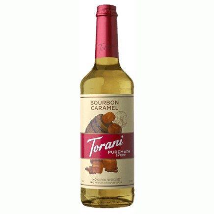 Torani Bourbon Caramel T811PM 750 ML Puremade Syrup
