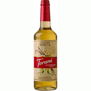 Torani Vanilla T747PM 750 ML Puremade Syrup