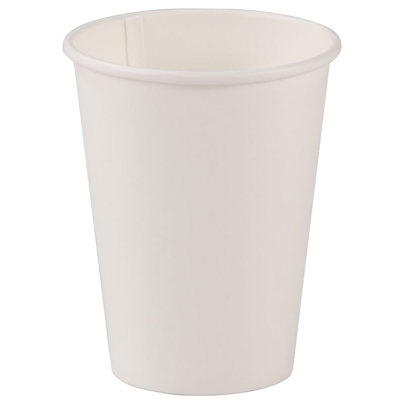12 OZ White Paper Hot Cup 1000 Count